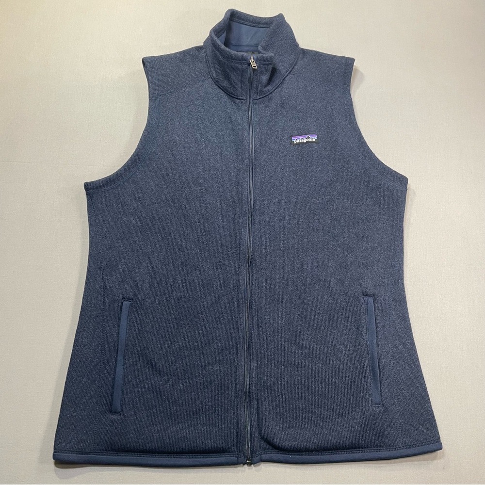 Patagonia Better Sweater Fleece Vest, Full Zip Navy - Womens XL - Picture 2 of 13